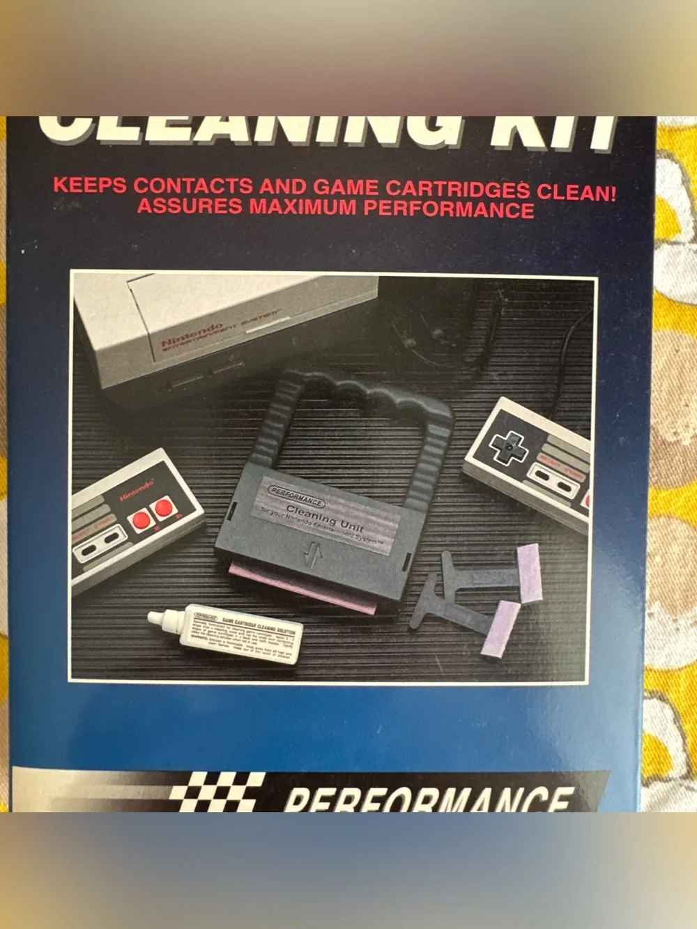 NIB Vintage Performance Nintendo Cleaning Kit